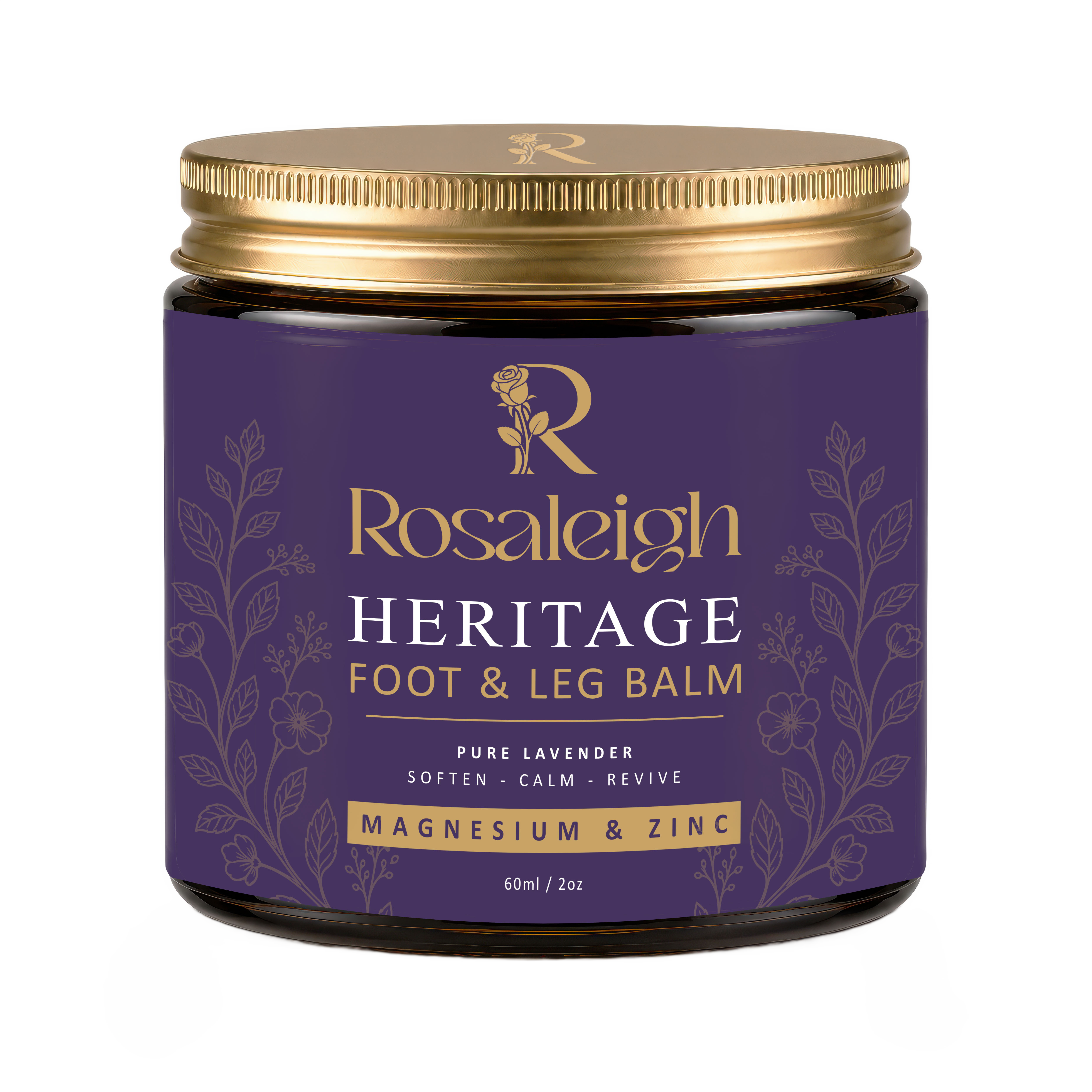Rosaleigh Heritage Foot & Leg Balm 60ml